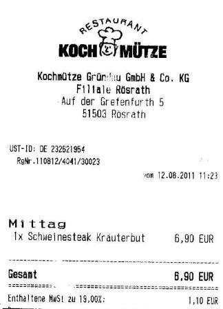 bcell Hffner Kochmtze Restaurant